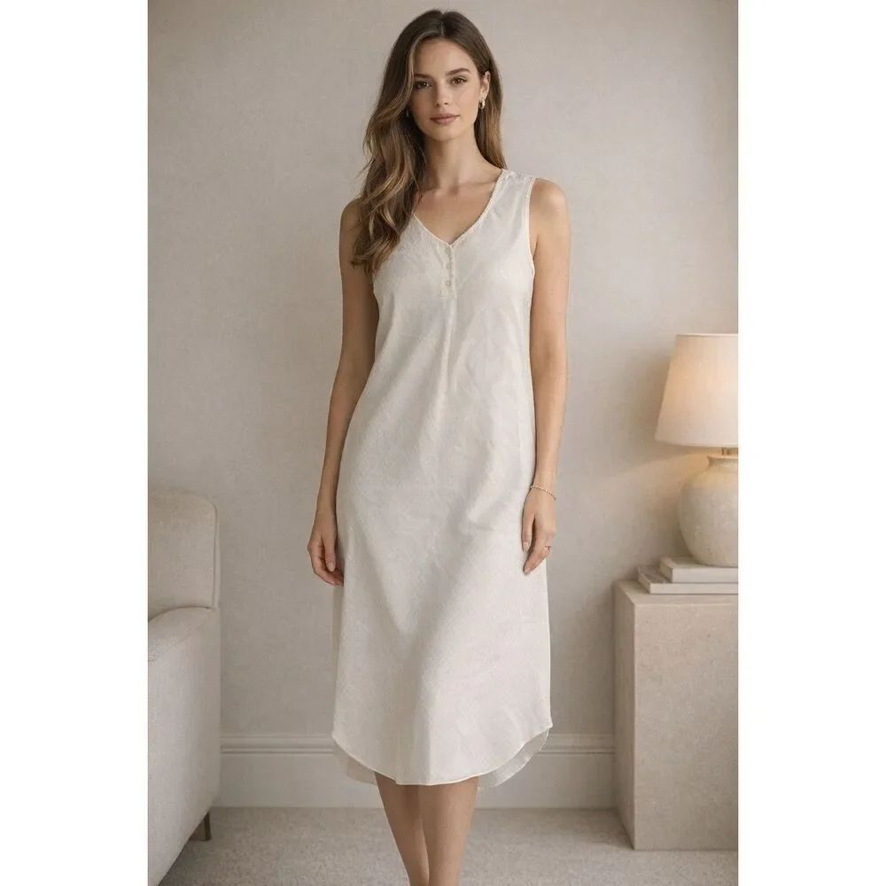 Vintage Christian DIOR slip dress satin nightgown B18
